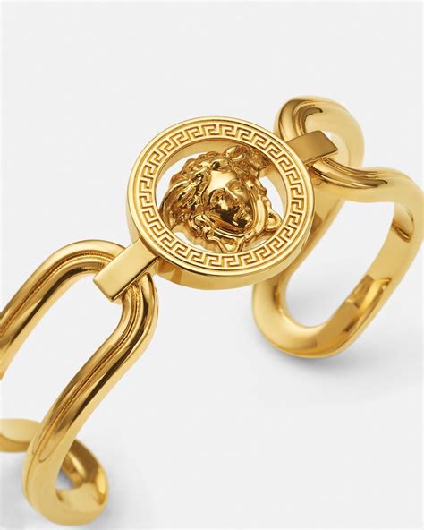 bracelet or versace femme|Versace bracelet medusa.